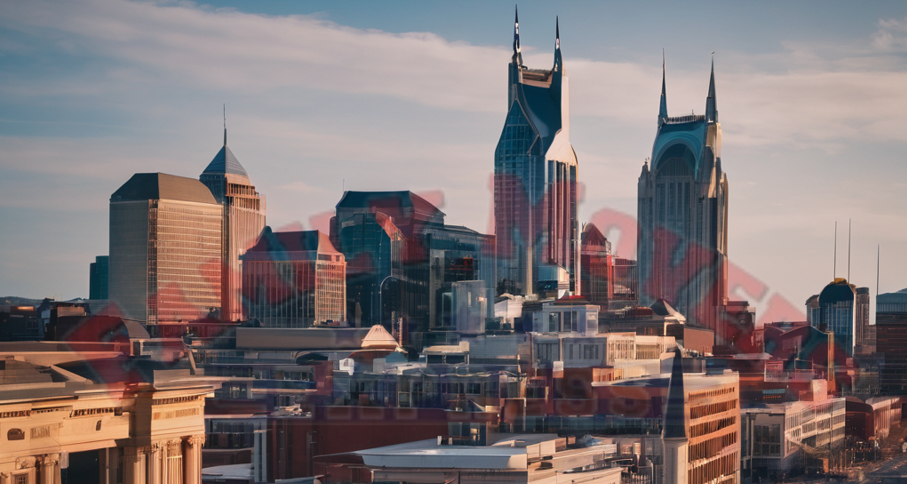Picture of downtown Nashville TN